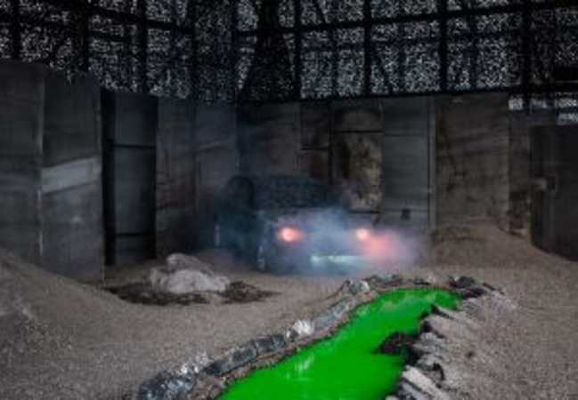 FLATZ. Physical Machine, Ausstellungsansicht @ Manuel Carreon Lopez